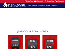 Tablet Screenshot of mercranet.com